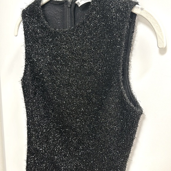 Zara Metallic Mini Dress - Picture 2 of 6